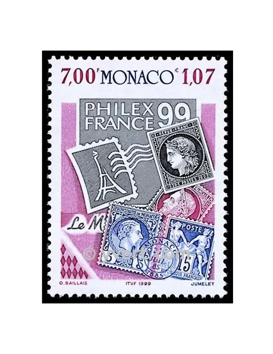 n° 2212 -  Timbre Monaco Poste