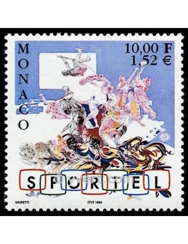n° 2214 -  Timbre Monaco Poste 2