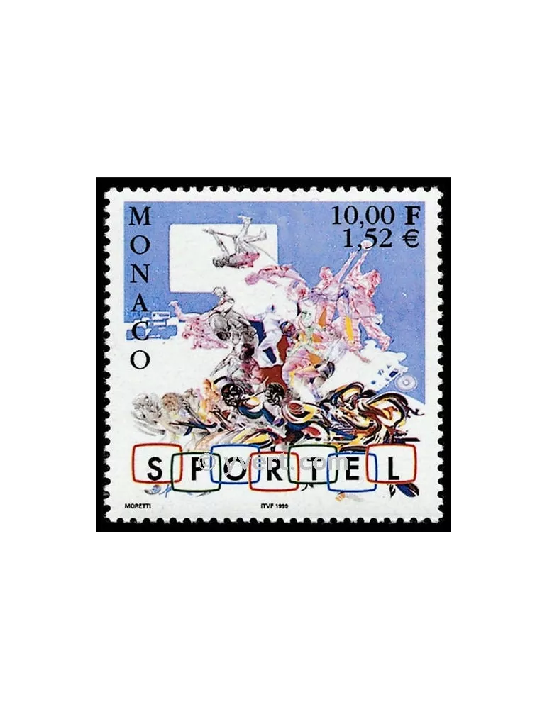 n° 2214 -  Timbre Monaco Poste