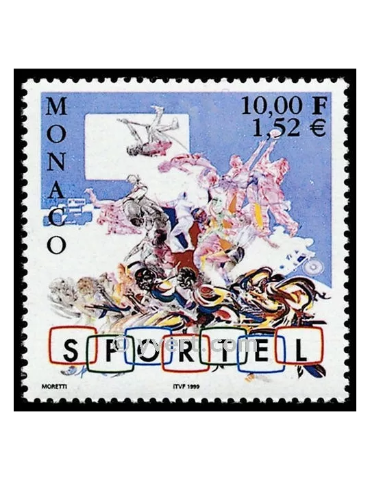 n° 2214 -  Timbre Monaco Poste
