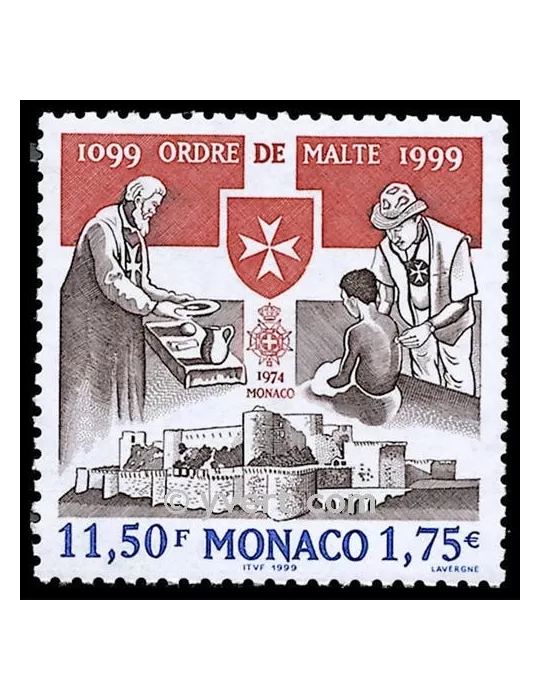 n° 2215 -  Timbre Monaco Poste