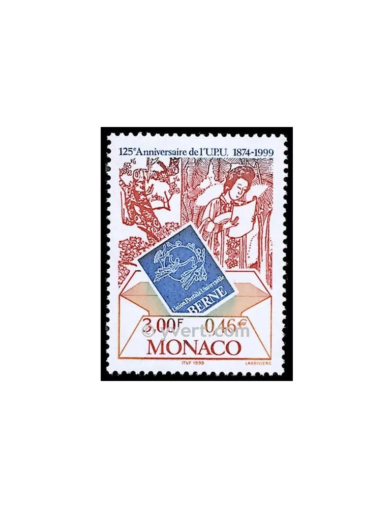 n° 2216 -  Timbre Monaco Poste