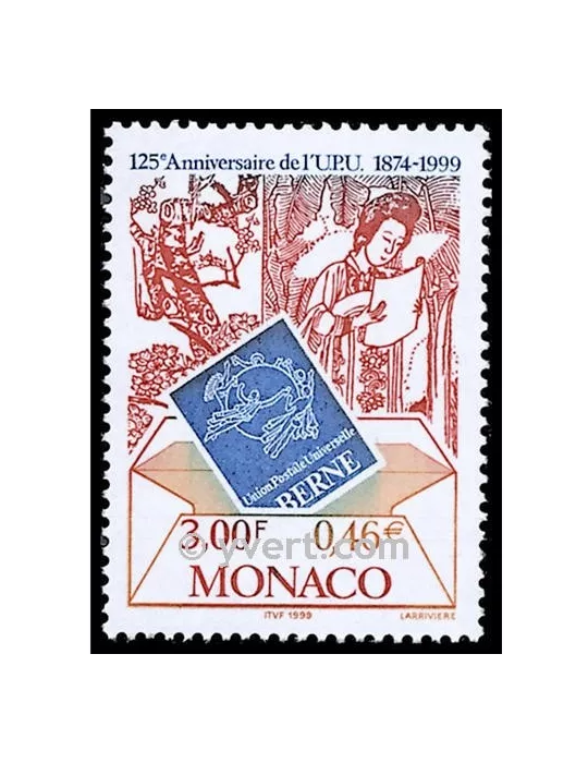 n° 2216 -  Timbre Monaco Poste