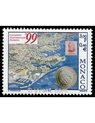 n° 2218 -  Timbre Monaco Poste 2