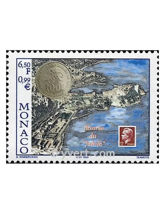 n° 2220 -  Timbre Monaco Poste
