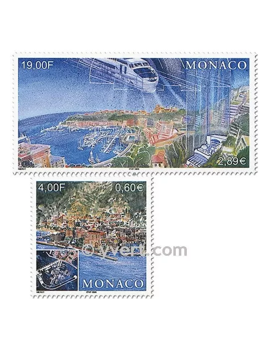n° 2221/2224 -  Timbre Monaco Poste