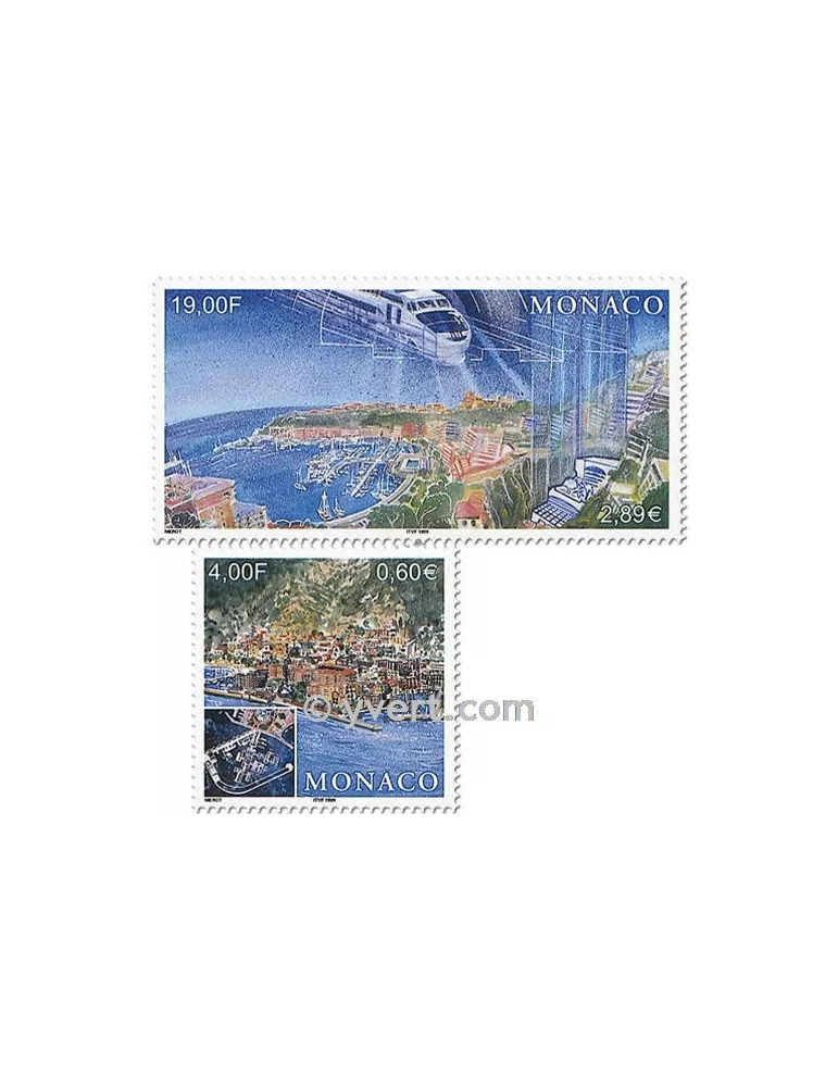 n° 2221/2224 -  Timbre Monaco Poste