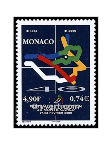 n° 2231 -  Timbre Monaco Poste 2