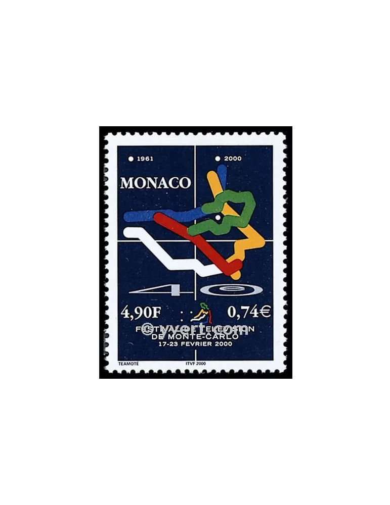 n° 2231 -  Timbre Monaco Poste