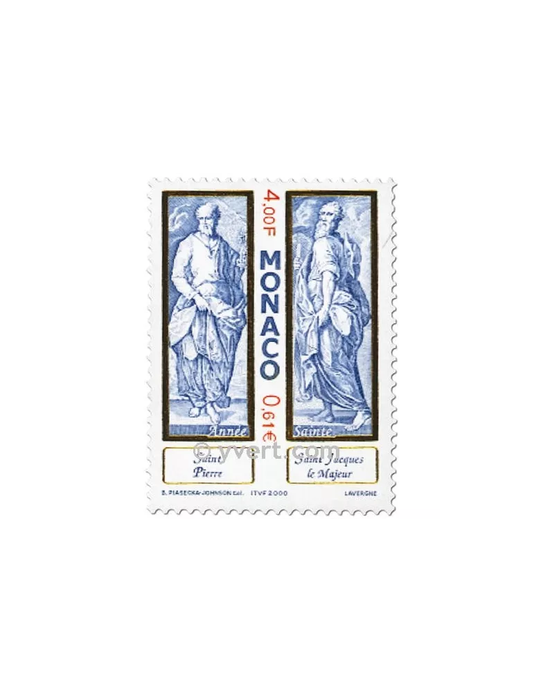 n° 2232/2237 -  Timbre Monaco Poste