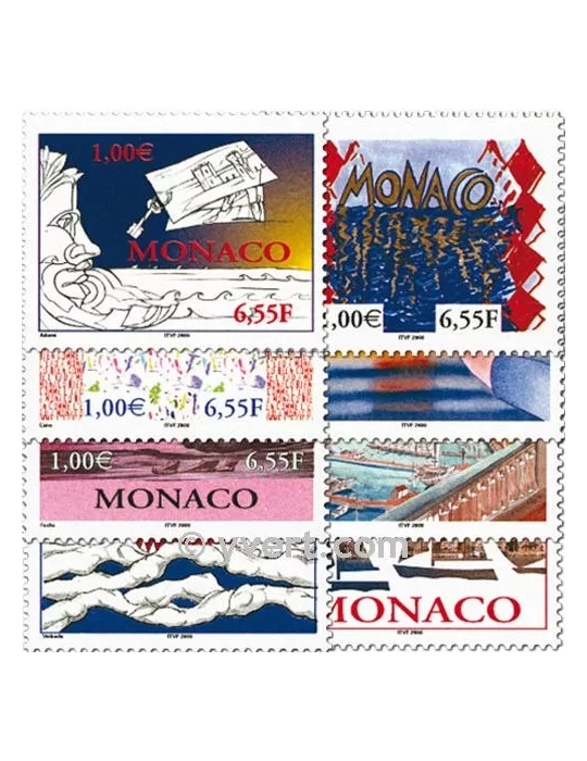 n° 2240/2247 -  Timbre Monaco Poste