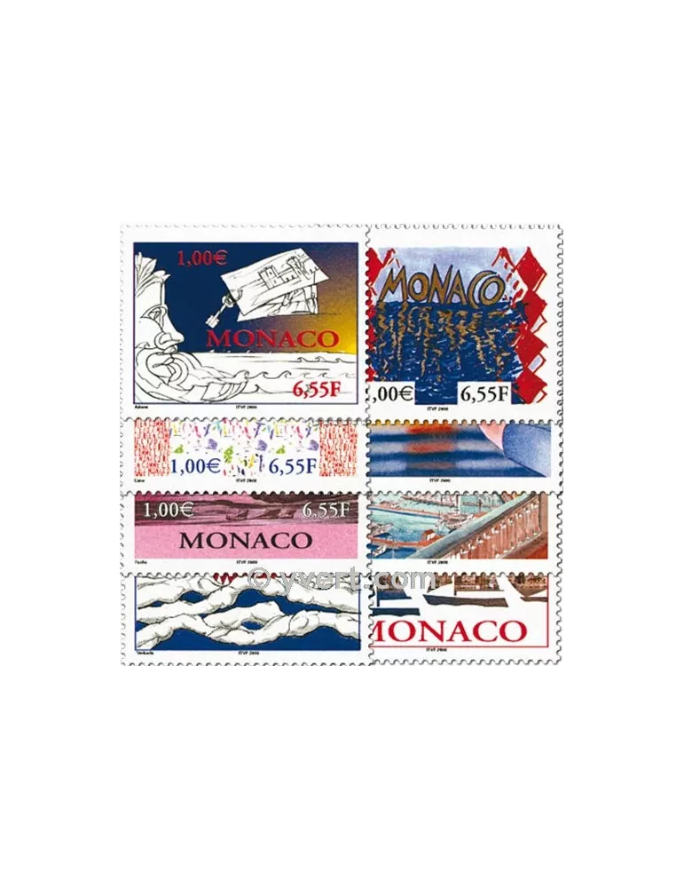 n° 2240/2247 -  Timbre Monaco Poste