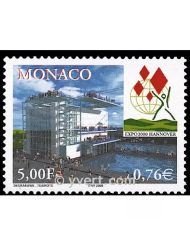 n° 2252 -  Timbre Monaco Poste 2