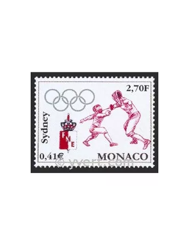 n° 2261 -  Timbre Monaco Poste