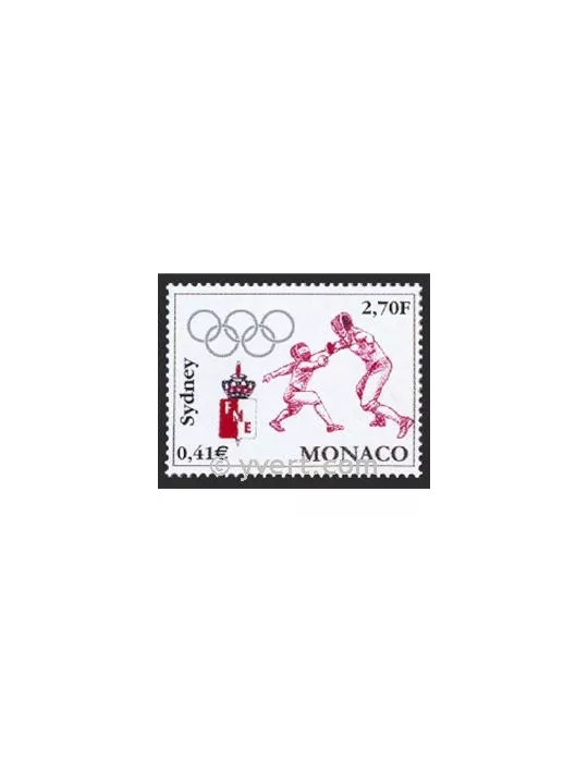 n° 2261 -  Timbre Monaco Poste