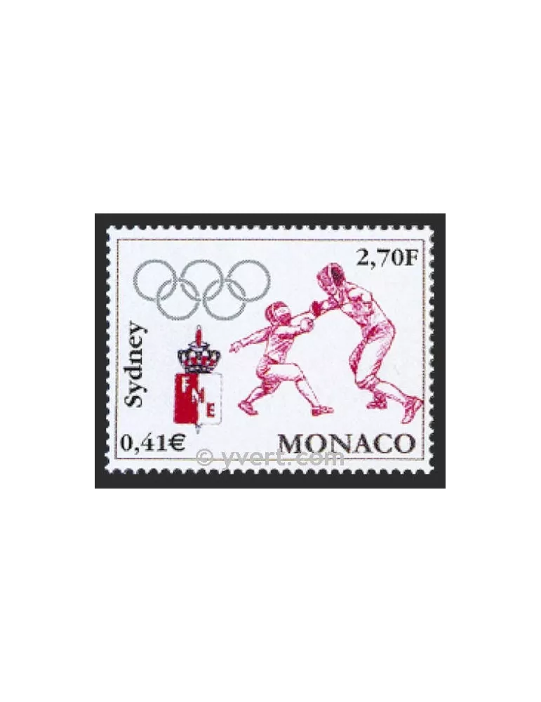 n° 2261 -  Timbre Monaco Poste