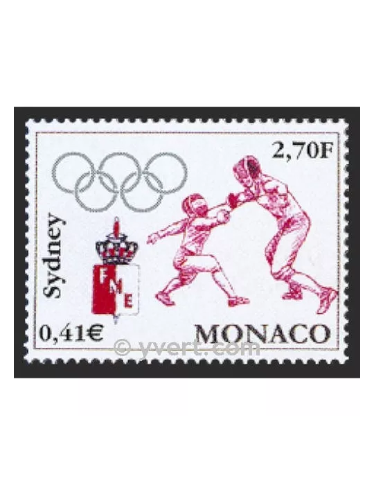 n° 2261 -  Timbre Monaco Poste