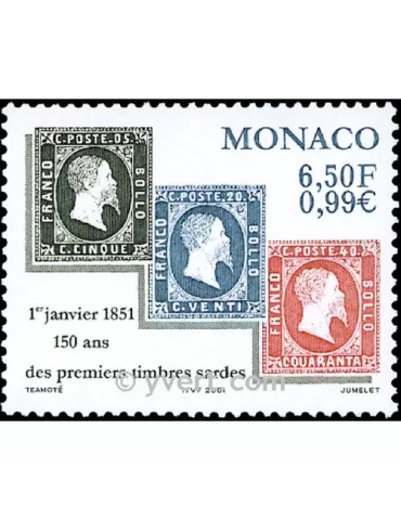 n° 2283 -  Timbre Monaco Poste 2
