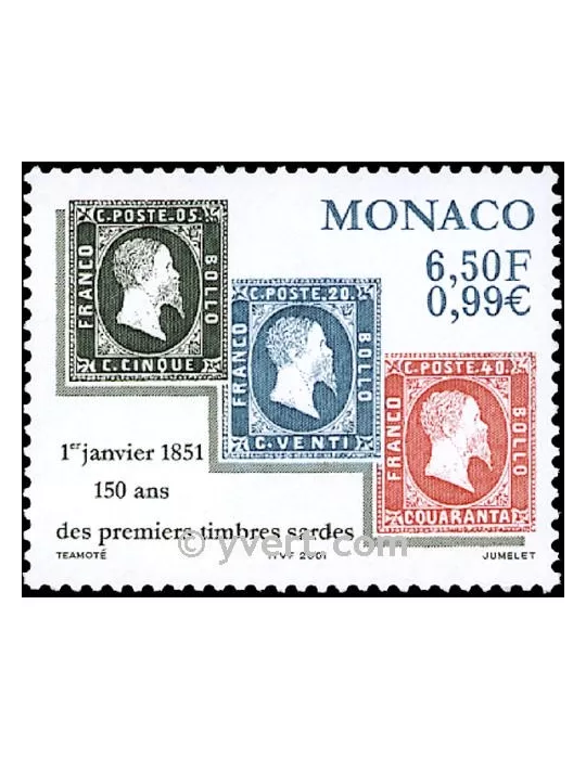 n° 2283 -  Timbre Monaco Poste