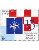 n° 1518 - Timbre CROATIE Poste