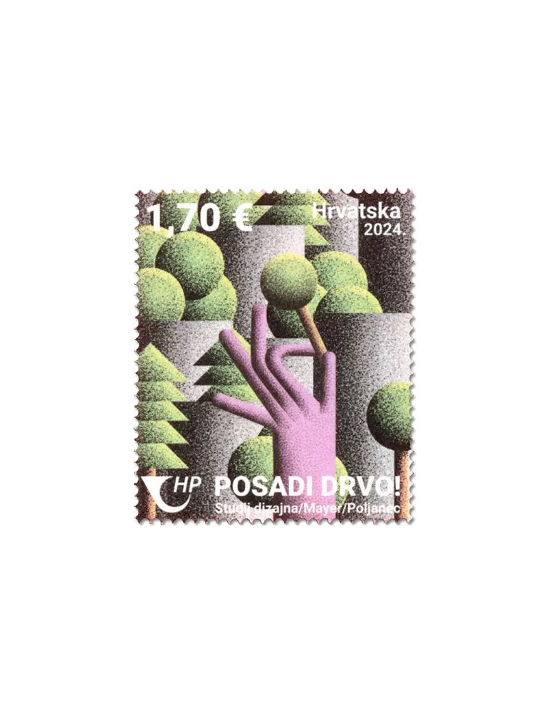 n° 1522 - Timbre CROATIE Poste