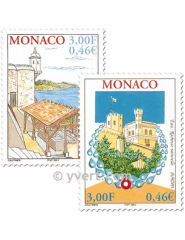 n° 2298/2299 -  Timbre Monaco Poste 2