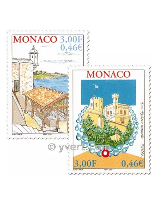 n° 2298/2299 -  Timbre Monaco Poste