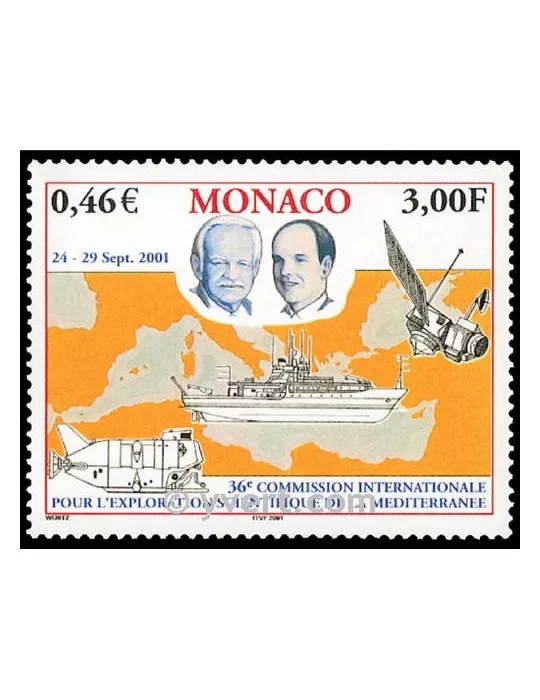 n° 2318 -  Timbre Monaco Poste