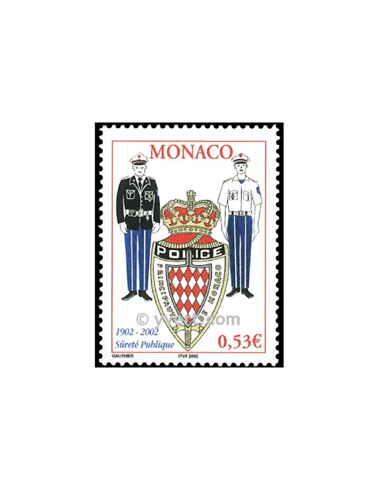n° 2345 -  Timbre Monaco Poste