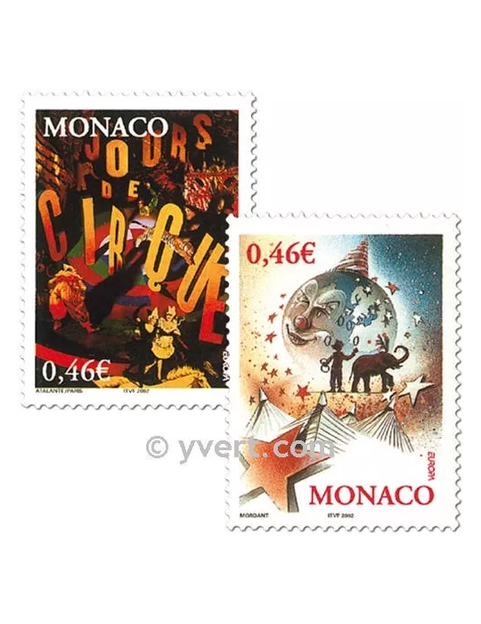 n° 2347/2348 -  Timbre Monaco Poste