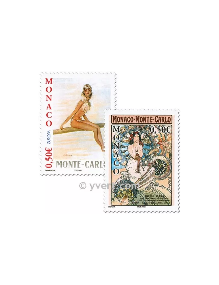 n° 2393/2394 -  Timbre Monaco Poste