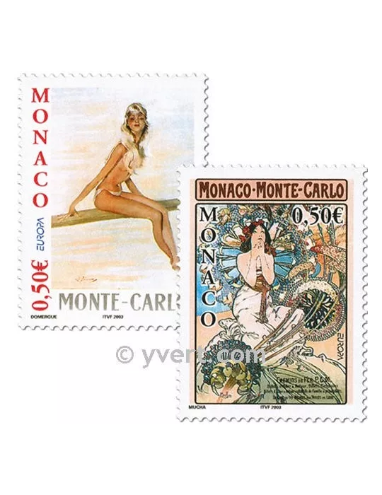 n° 2393/2394 -  Timbre Monaco Poste
