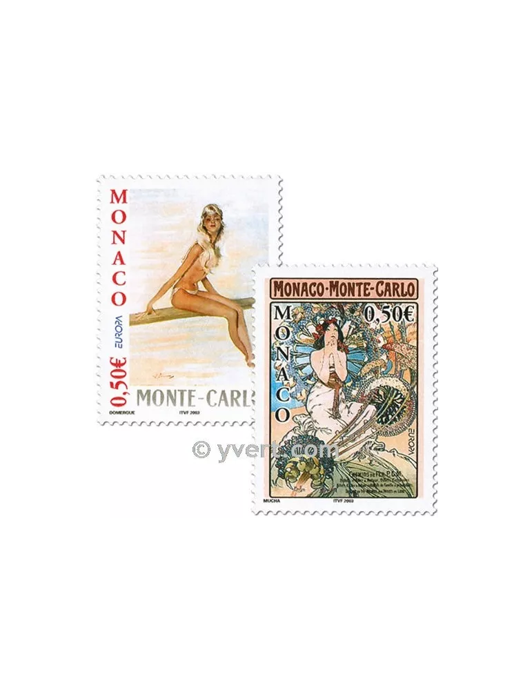 n° 2393/2394 -  Timbre Monaco Poste
