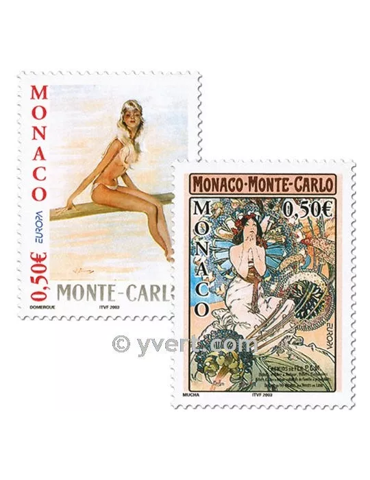 n° 2393/2394 -  Timbre Monaco Poste