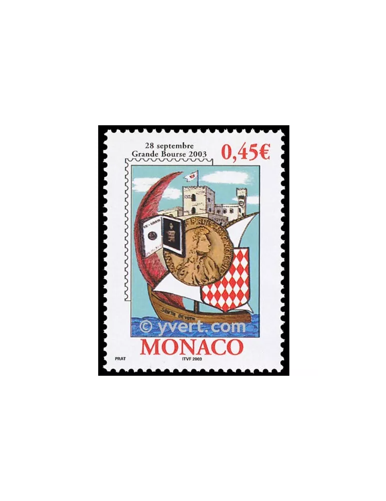 n° 2395 -  Timbre Monaco Poste