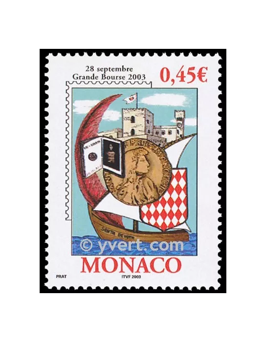 n° 2395 -  Timbre Monaco Poste