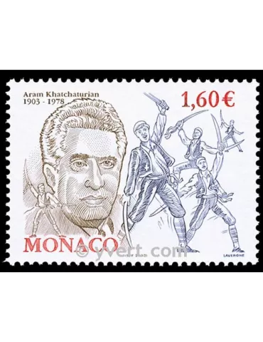n° 2401 -  Timbre Monaco Poste 2