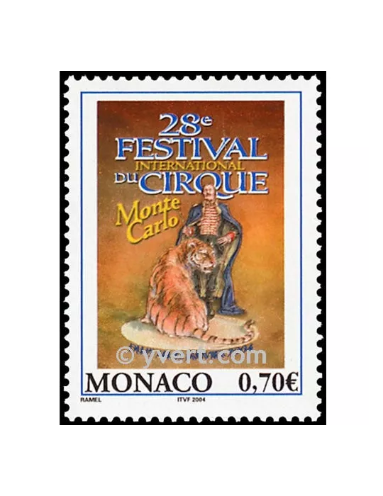 n° 2416 -  Timbre Monaco Poste