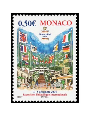 n° 2417 -  Timbre Monaco Poste 2