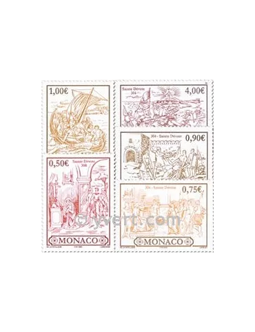 n° 2418/2422 -  Timbre Monaco Poste
