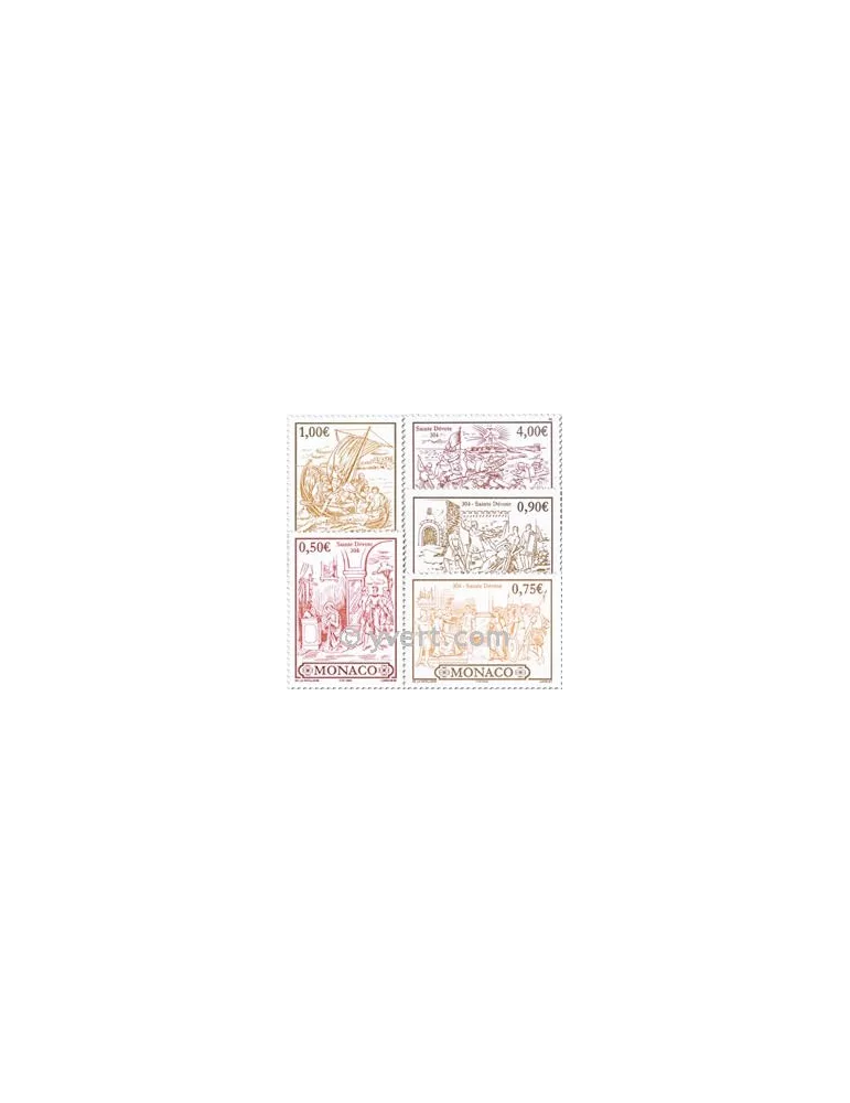 n° 2418/2422 -  Timbre Monaco Poste