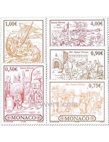n° 2418/2422 -  Timbre Monaco Poste 2