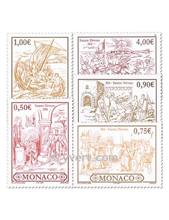 n° 2418/2422 -  Timbre Monaco Poste