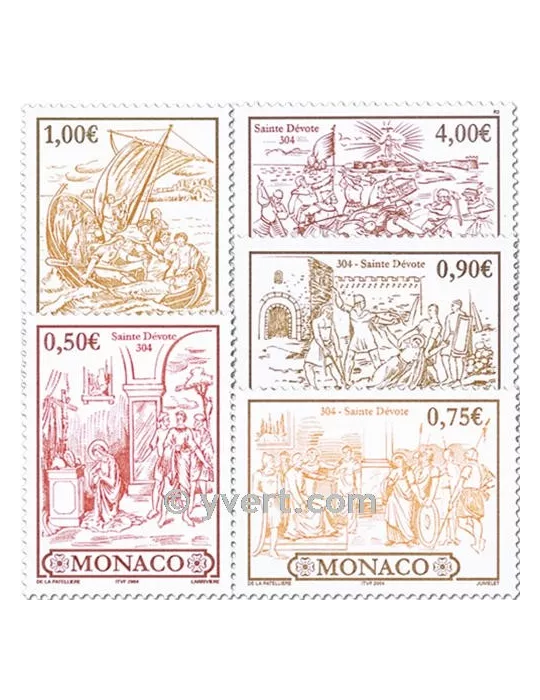 n° 2418/2422 -  Timbre Monaco Poste