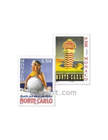 n° 2437/2438 -  Timbre Monaco Poste