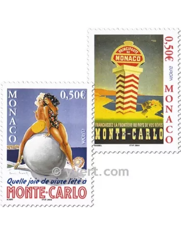 n° 2437/2438 -  Timbre Monaco Poste 2