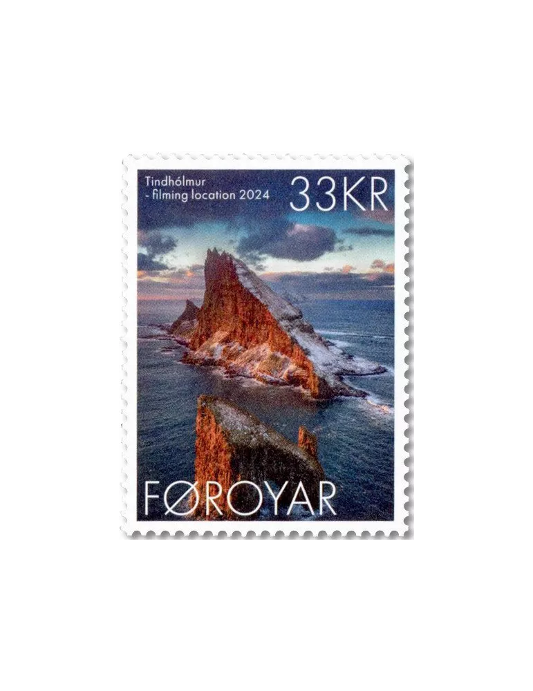 n° 1076 - Timbre ILE FEROE Poste