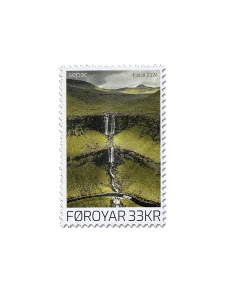 n° 1089 - Timbre ILE FEROE Poste