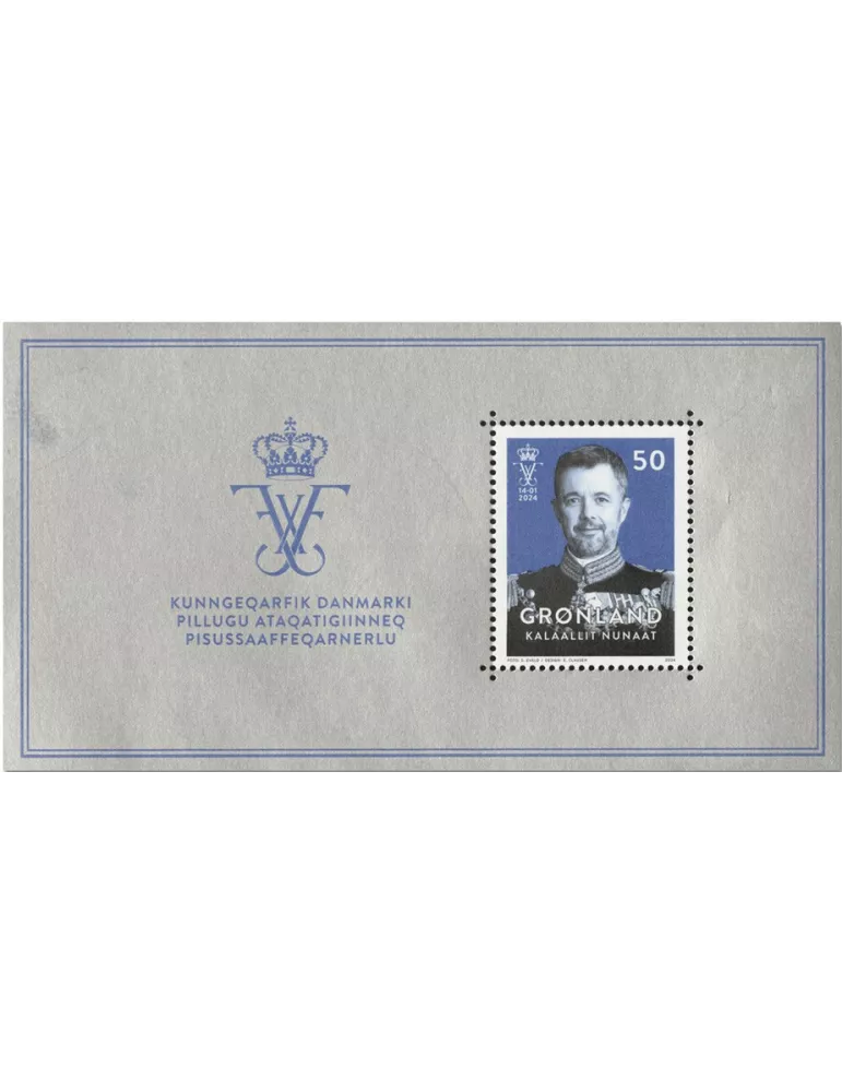n° F955 - Timbre GROENLAND Poste