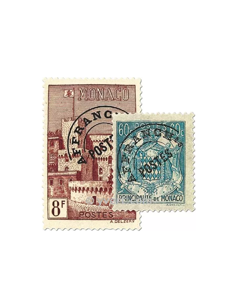 n° 1/10 -  Timbre Monaco Préoblitérés